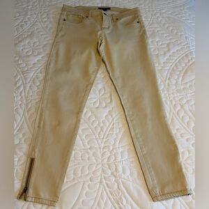Forever 21 Tan Skinny Jeans